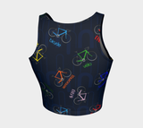 Polyglot Cyclist Crop Top - Objet D'Art