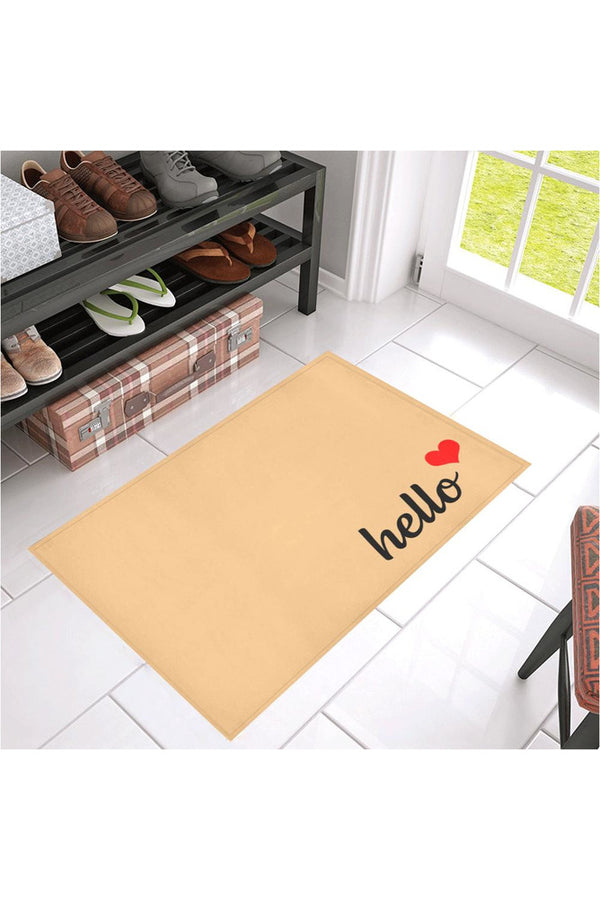 Hello Azalea Doormat 30" x 18" - Objet D'Art