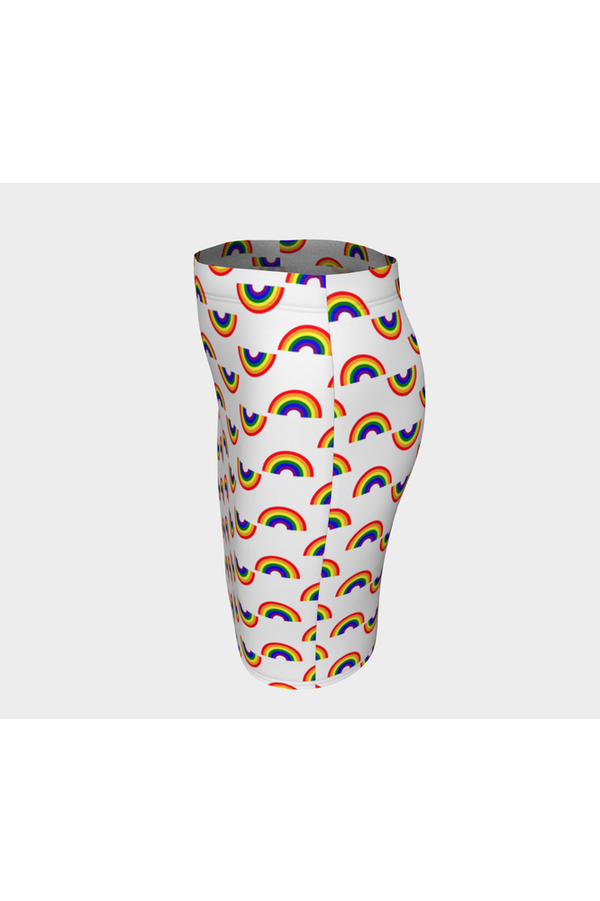 Rainbow Bright Fitted Skirt - Objet D'Art