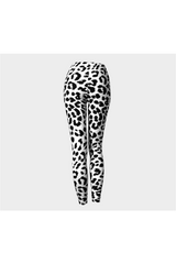 Black and White Leopard Print Leggings - Objet D'Art Online Retail Store