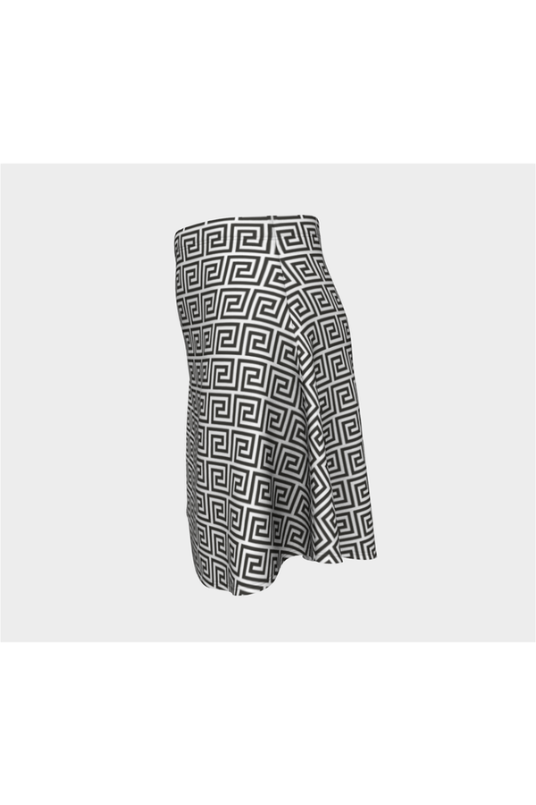 Greek Key Flare Dress - Objet D'Art Online Retail Store