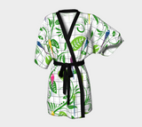 Parrot Matrix Kimono Robe - Objet D'Art
