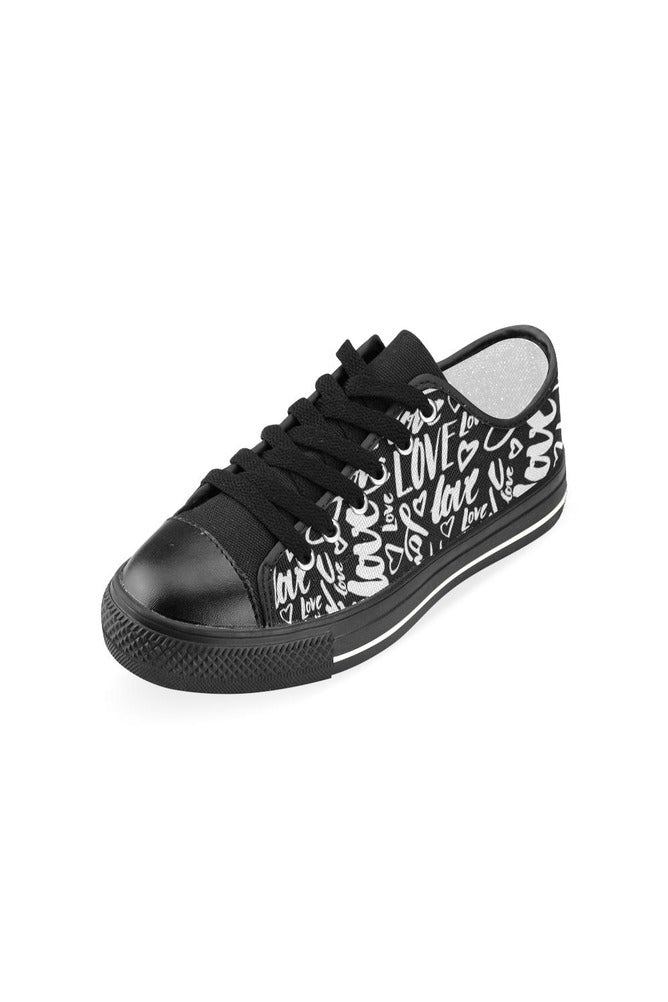 Love Love Love Women's Classic Canvas Shoes - Objet D'Art