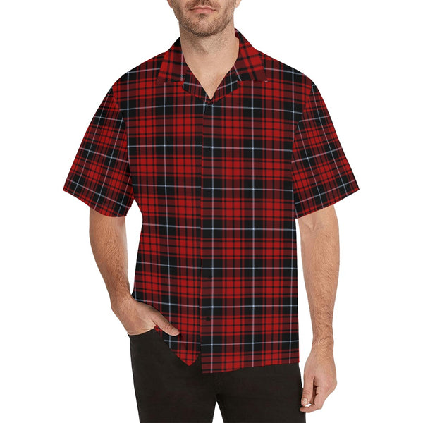 Brick Plaid Hawaiian Shirt - Objet D'Art