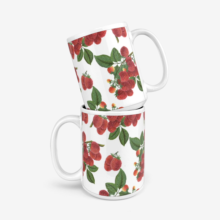 Colossal Raspberry Parfait Classic Glossy Mug - Objet D'Art