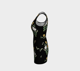 Floral Bodycon Dress - Objet D'Art