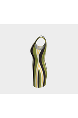 Striped Bodycon Dress - Objet D'Art