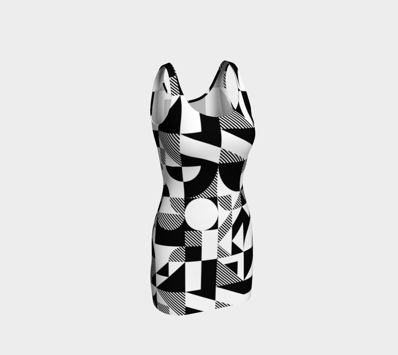 Bauhaus Bodycon Dress - Objet D'Art