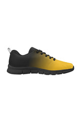 Fade Gold to Black Women's Breathable Running Shoes - Objet D'Art Online Retail Store