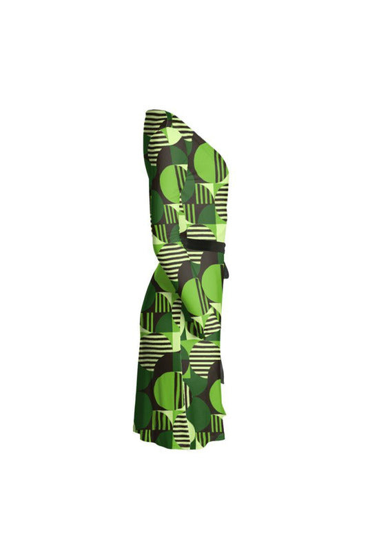 Bauhaus Wrap Dress - Objet D'Art