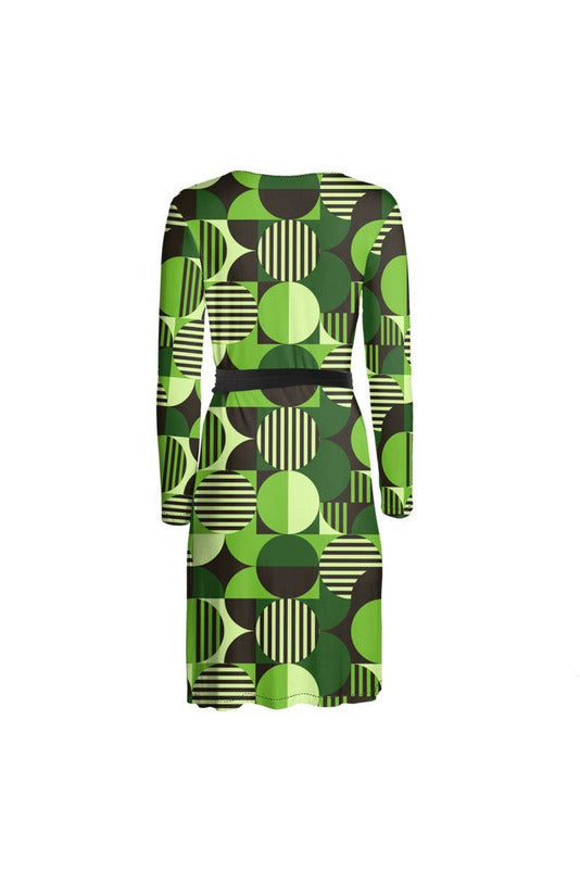 Bauhaus Wrap Dress - Objet D'Art