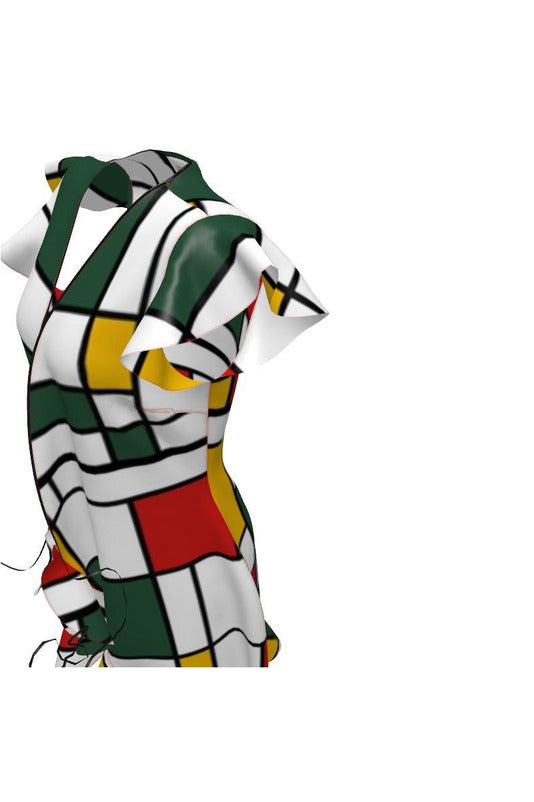 Mondrian Tea Dress - Objet D'Art