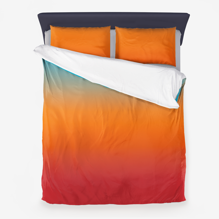 Sunset Microfiber Duvet Cover - Objet D'Art