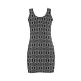 ogee outline print 2 Medea Vest Dress (Model D06) - Objet D'Art