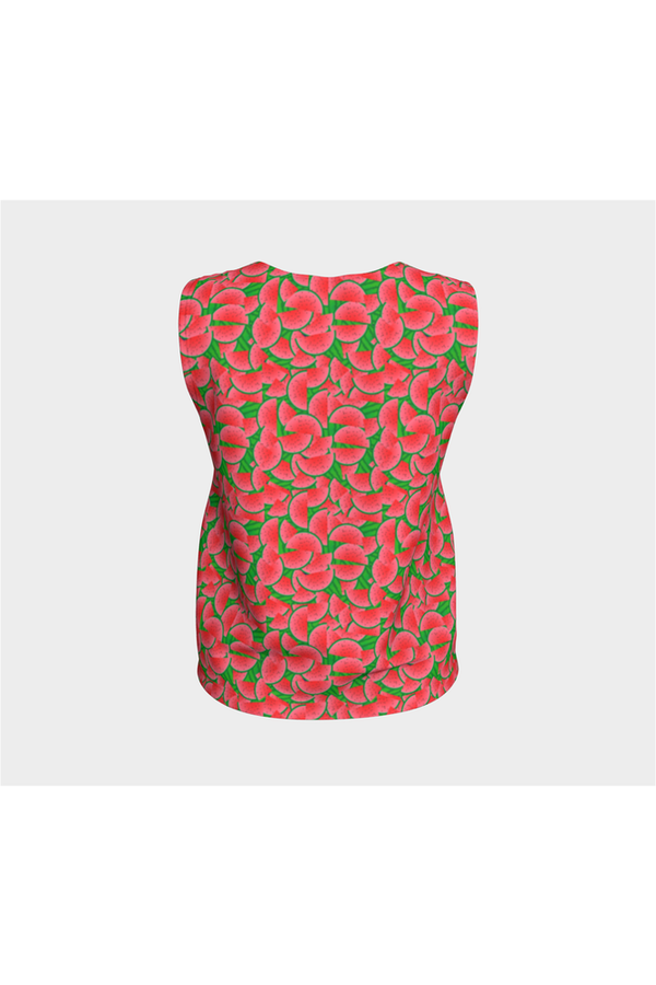 Watermelon Woman Flare Dress - Objet D'Art