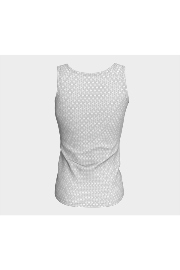 Geo Illusion Fitted Tank Top - Objet D'Art