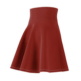 Earth Tone Clay Women's Skater Skirt - Objet D'Art