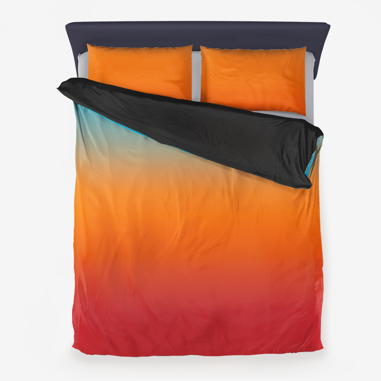 Sunset Microfiber Duvet Cover - Objet D'Art