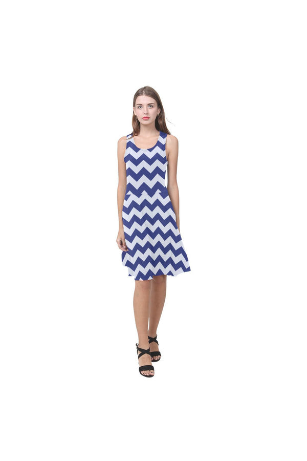 Herringbone Atalanta Casual Sundress(Model D04) - Objet D'Art