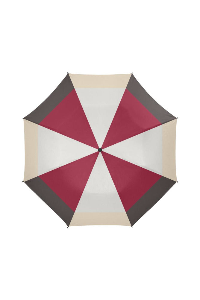Warm Colors Semi-Automatic Foldable Umbrella (Model U05) - Objet D'Art