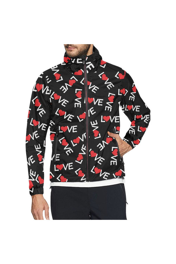 Loving You Unisex All Over Print Windbreaker - Objet D'Art