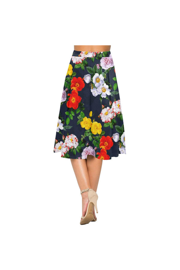 Floral Aoede Crepe Skirt - Objet D'Art