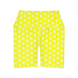 High Waisted Yoga Shorts - Objet D'Art