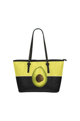 Avocado Leather Tote Bag/Small (Model 1651) - Objet D'Art