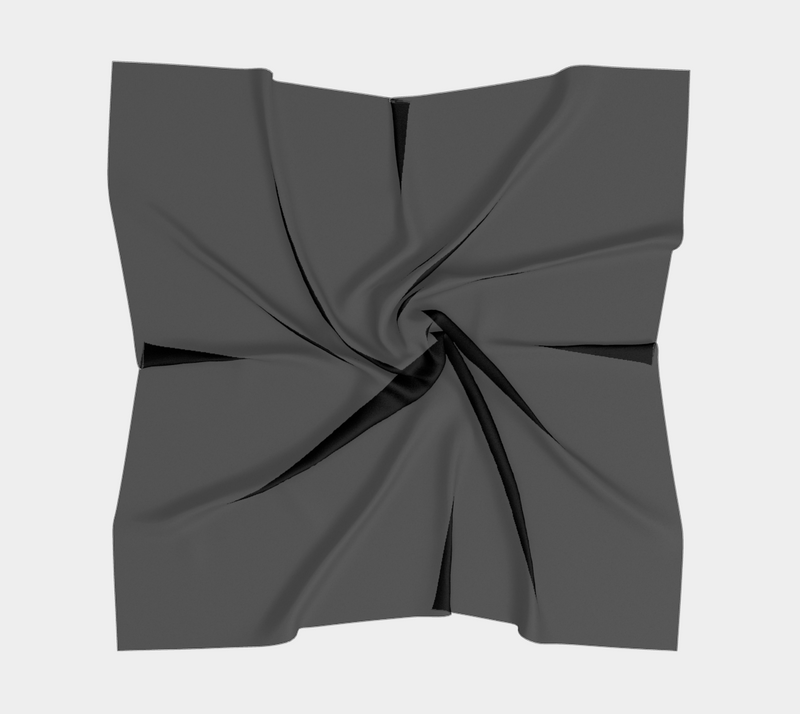 Black Square Scarf - Objet D'Art