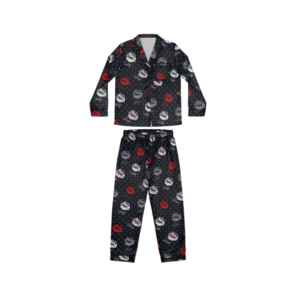 Women's Satin Pajamas (AOP) - Objet D'Art