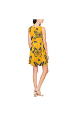 BUTTERFLY Thea Sleeveless Skater Dress - Objet D'Art