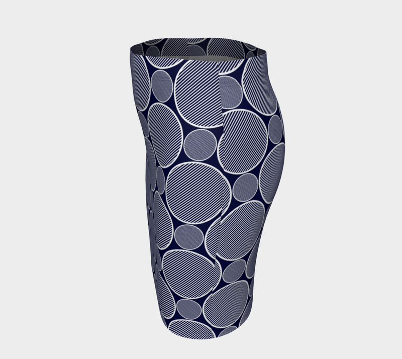 Circles Fitted Skirt - Objet D'Art