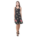 robins flowers print 2 Atalanta Sundress (Model D04) - Objet D'Art