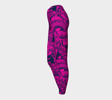 Pisces Yoga Leggings - Objet D'Art