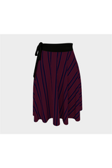 Vintage Striped Wrap Skirt - Objet D'Art