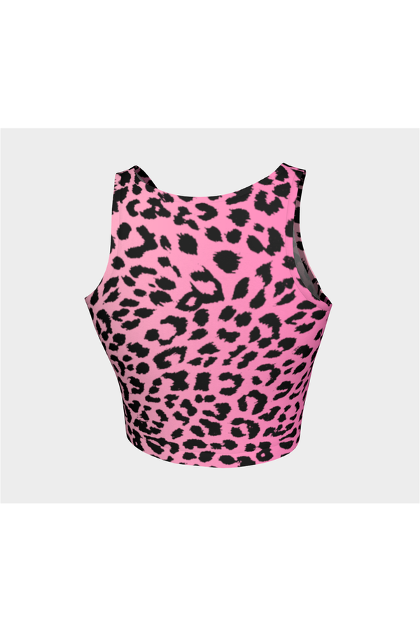 Pink Leopard Athletic Top - Objet D'Art