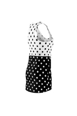 Polka-dot Women's  Racerback Dress - Objet D'Art