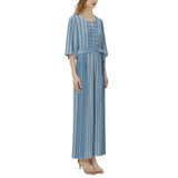 Dolman Sleeve Belted Wide Leg Jumpsuit - Objet D'Art
