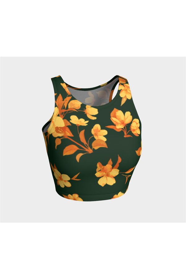 Floral Athletic Top - Objet D'Art