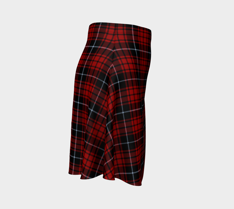 Plaid Flare Skirt - Objet D'Art