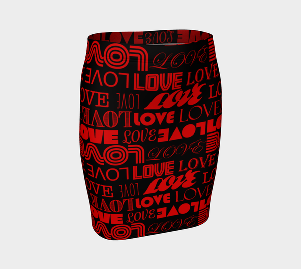 Love Fitted Skirt - Objet D'Art