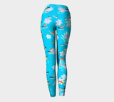 Koi Paradise Yoga Leggings - Objet D'Art