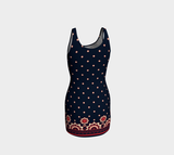 Starry Garden Bodycon Dress - Objet D'Art