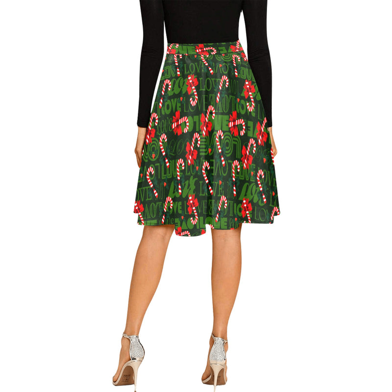 Holiday Love Melete Pleated Midi Skirt - Objet D'Art