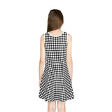 Girls' Sleeveless Sundress (AOP) - Objet D'Art
