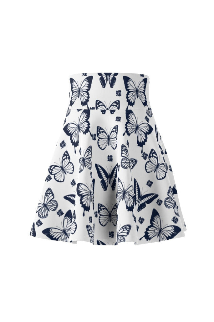 Butterflies Women's Skater Skirt - Objet D'Art