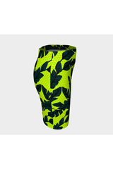 Neon Green Garden Fitted Skirt - Objet D'Art