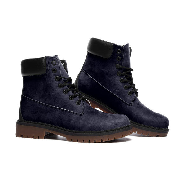 Black Cherry Casual Leather Lightweight boots TB - Objet D'Art