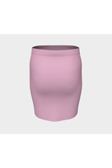 Pressed Rose Fitted Skirt - Objet D'Art