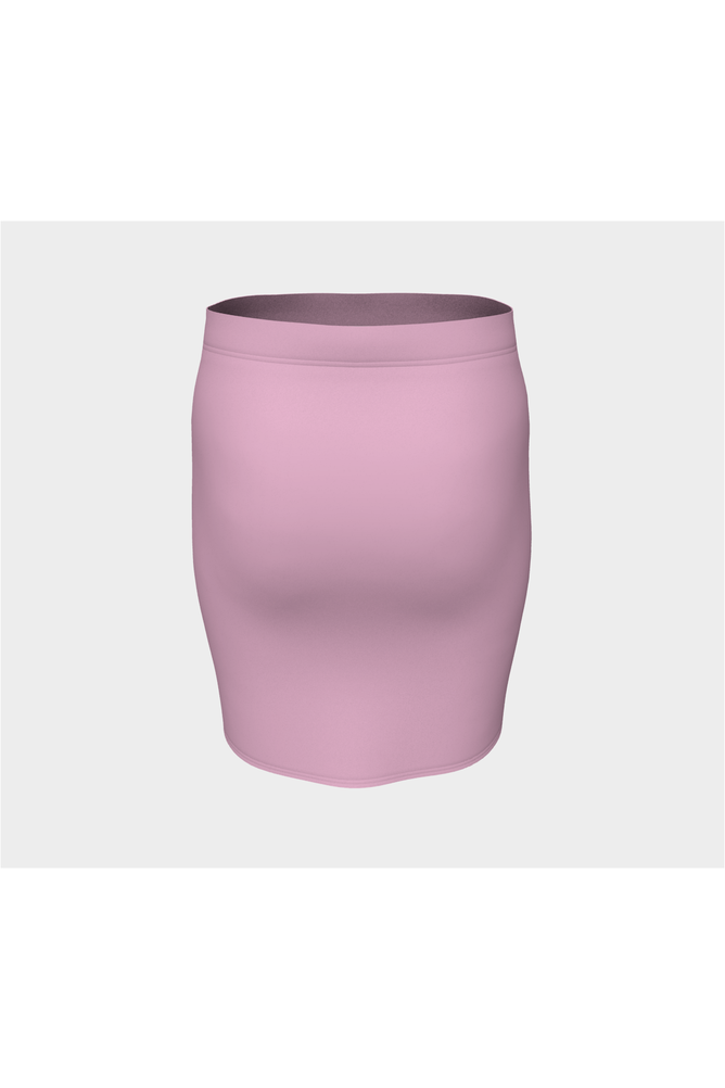 Pressed Rose Fitted Skirt - Objet D'Art